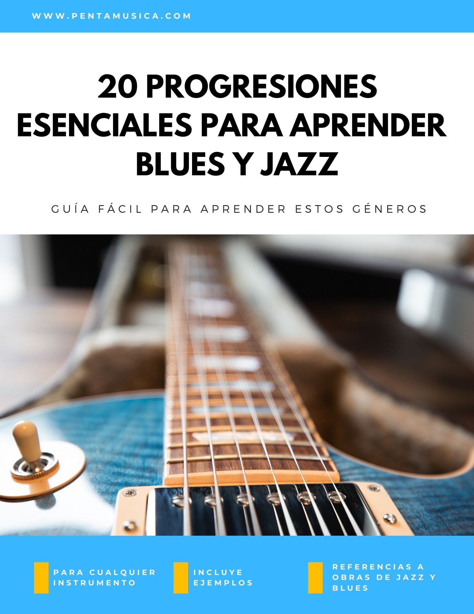 auricular morfina doloroso 20 progresiones esenciales para aprender Blues y Jazz – Pentamúsica. Música  Creativa.